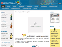 Tablet Screenshot of ceelesaigues.com